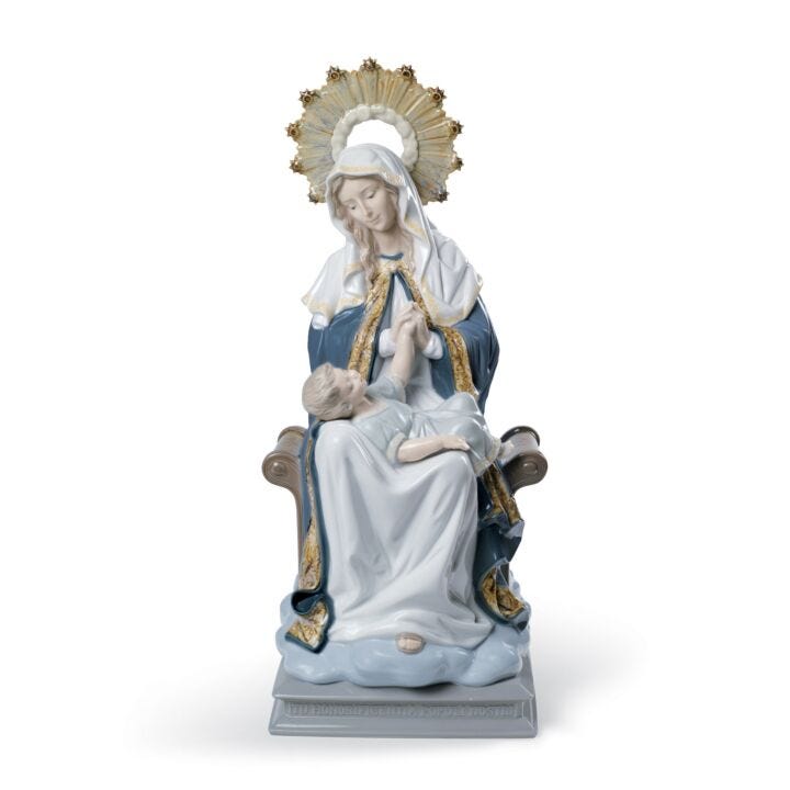 Figura La Virgen de la Divina Providencia en Lladró