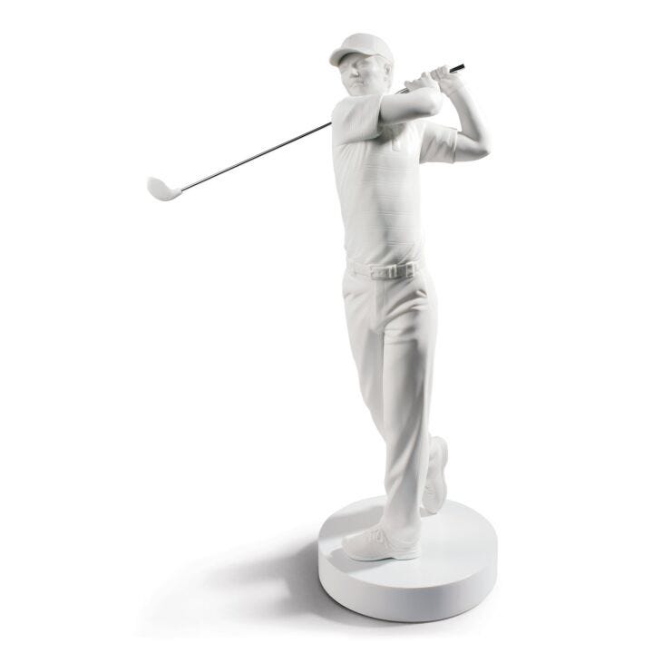 Figurina Campione di golf. Bianco in Lladró
