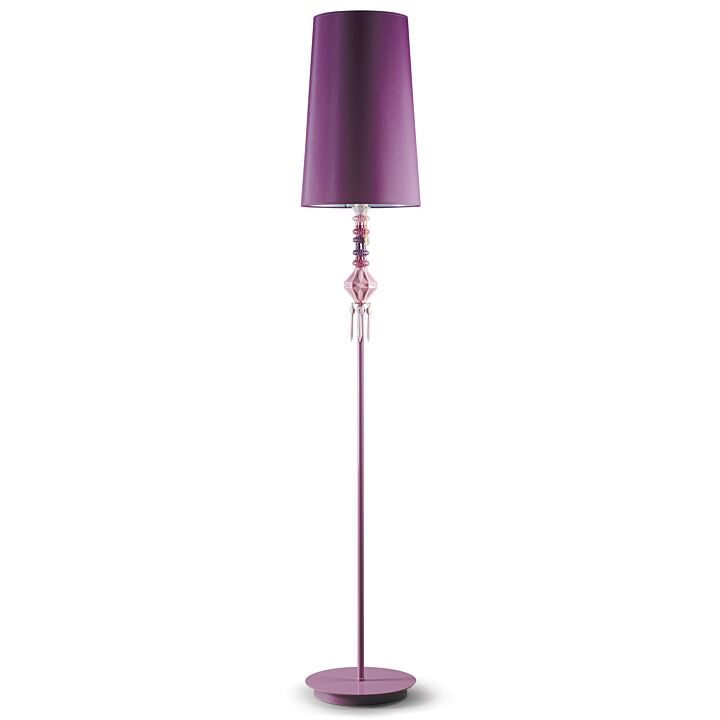 Belle de Nuit Floor Lamp I. Pink (UK) in Lladró