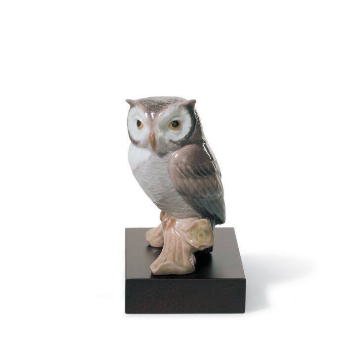 Lucky Owl Figurine in Lladró