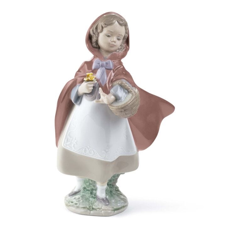 Little Red Riding Hood Figurine in Lladró