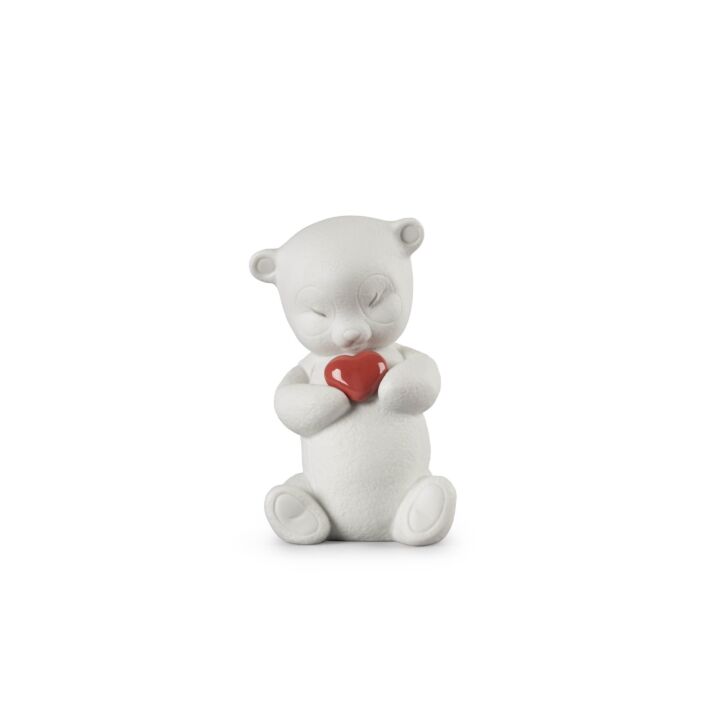 Roby-Corageous Bear Figurine in Lladró