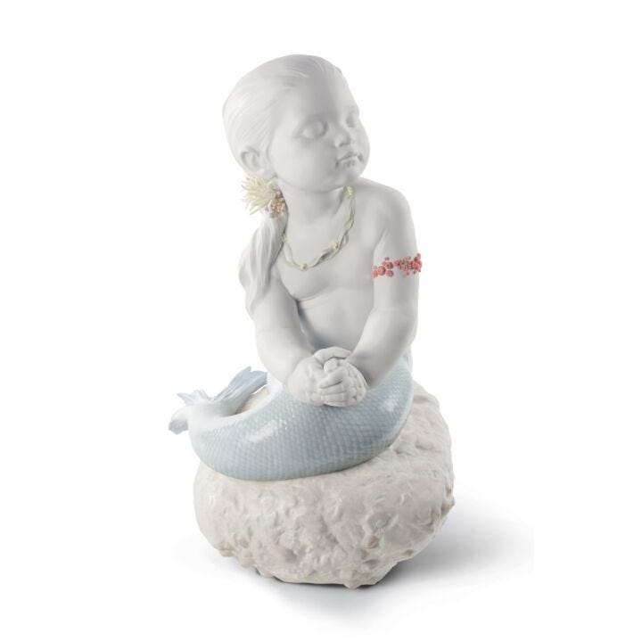 Princess of The Waves Mermaid Figurine. Limited Edition in Lladró
