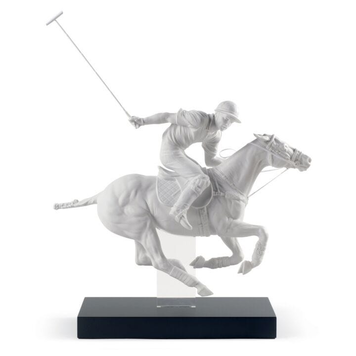 Figurina Giocatore di polo. Edizione limitata in Lladró