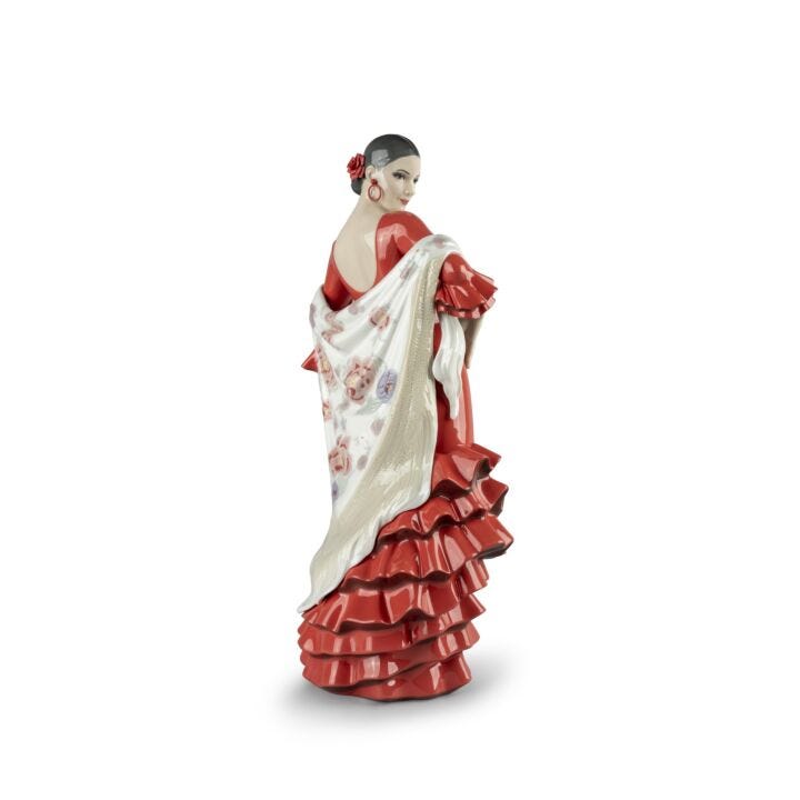 Flamenco Soul Woman Figurine in Lladró