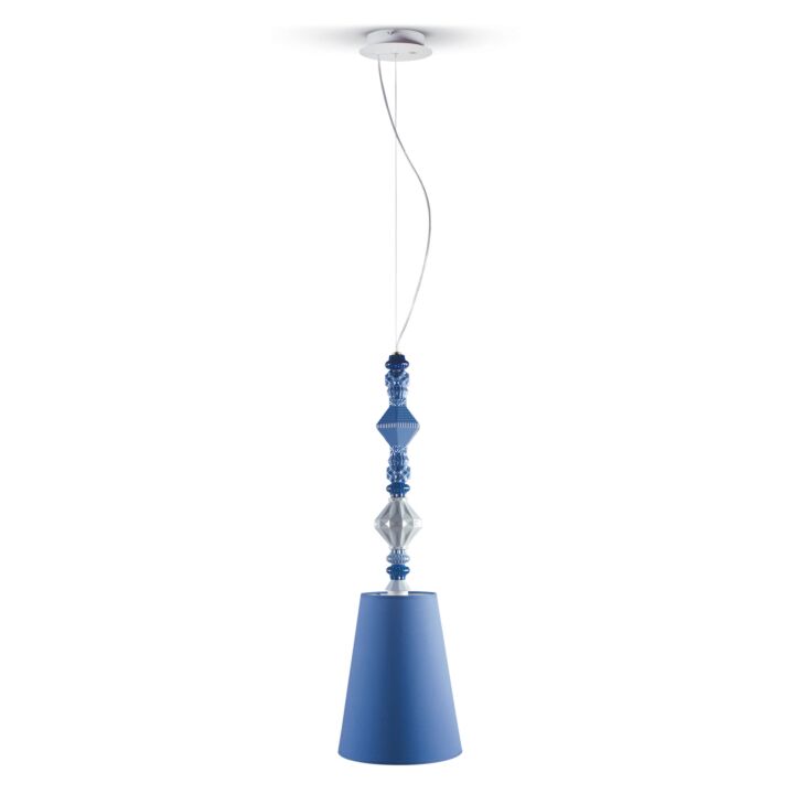 Belle de Nuit Ceiling Lamp II. Blue (CE/UK/CCC) in Lladró