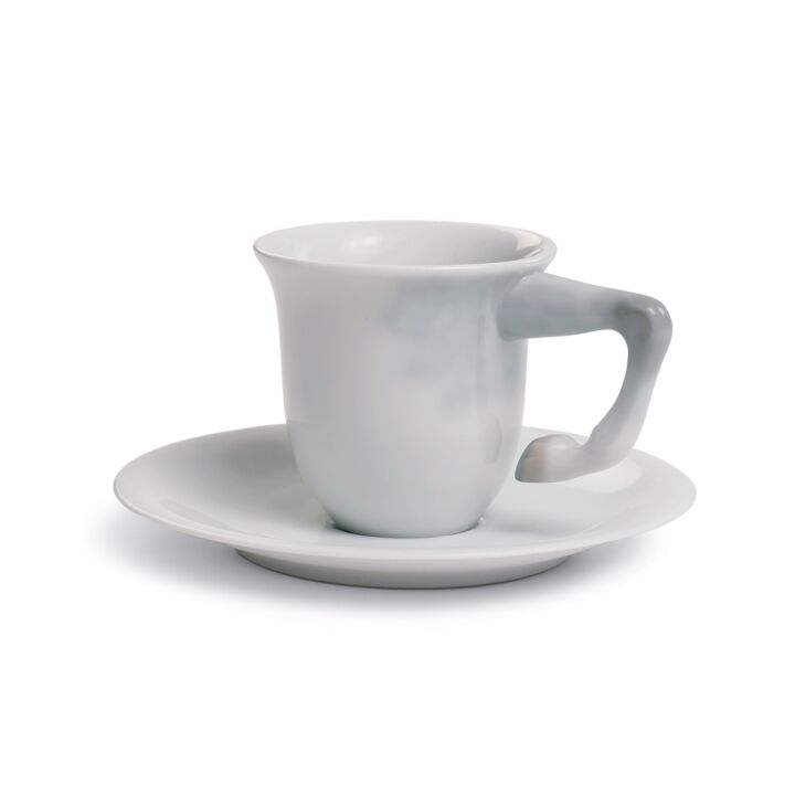 Equus Coffee Cup with Saucer in Lladró