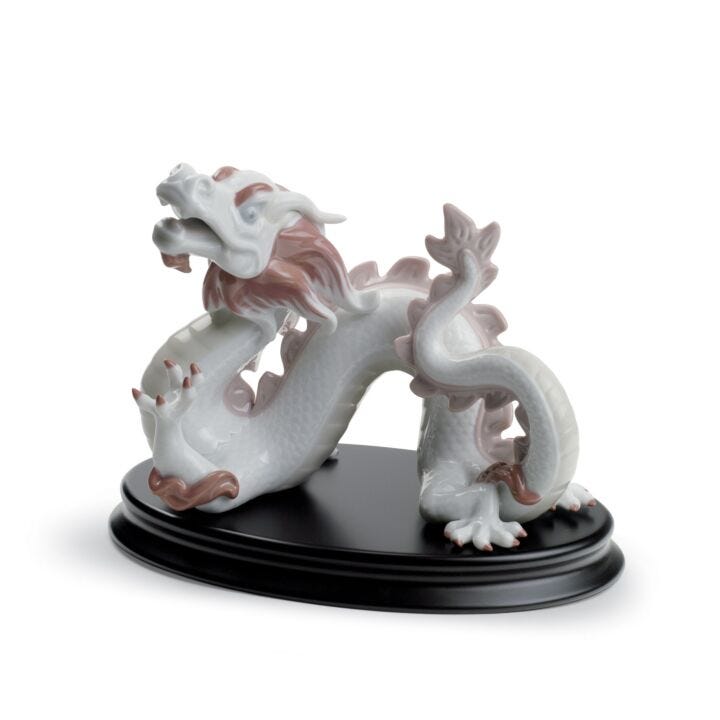 The Dragon Figurine in Lladró