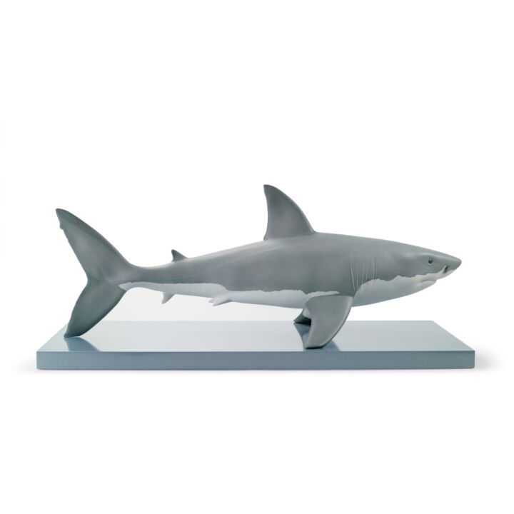 White Shark Figurine in Lladró