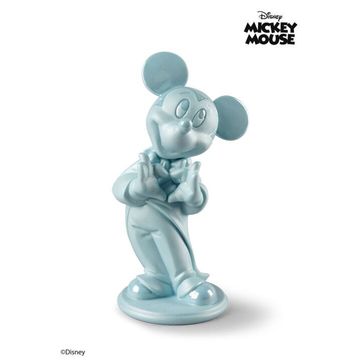 Mickey Mouse Figurine. Blue in Lladró