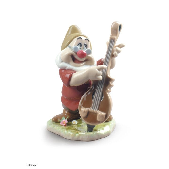 Doc Snow White Dwarf Figurine in Lladró