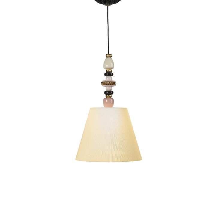Firefly Ceiling Lamp. Pink and Golden Luster. (US) in Lladró