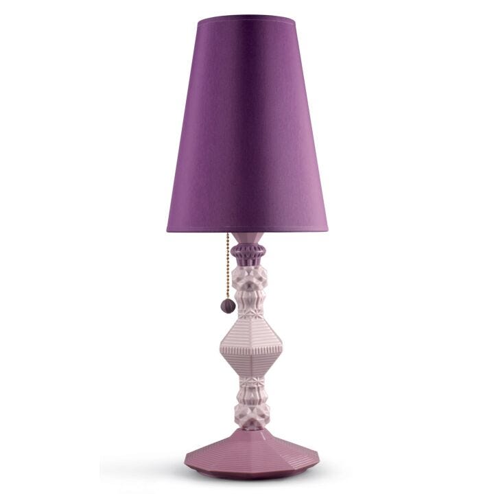 Belle de Nuit Table Lamp. Pink (JP) in Lladró