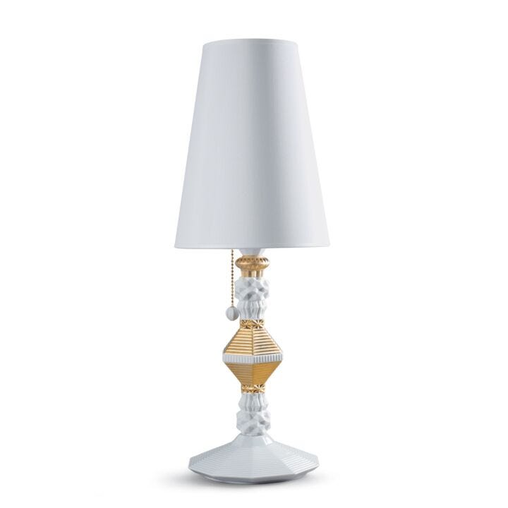 Belle de Nuit Table Lamp. Golden Luster (US) in Lladró