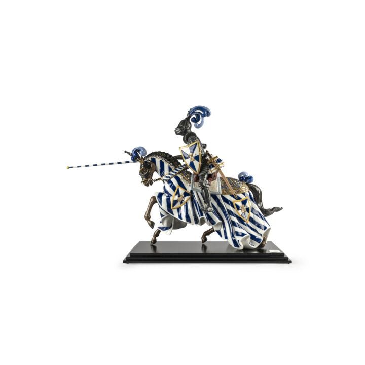 Medieval Knight Sculpture. Limited Edition in Lladró