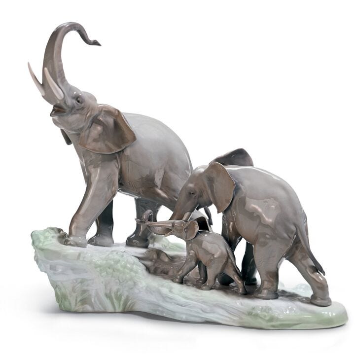 Figurina Elefanti in Lladró