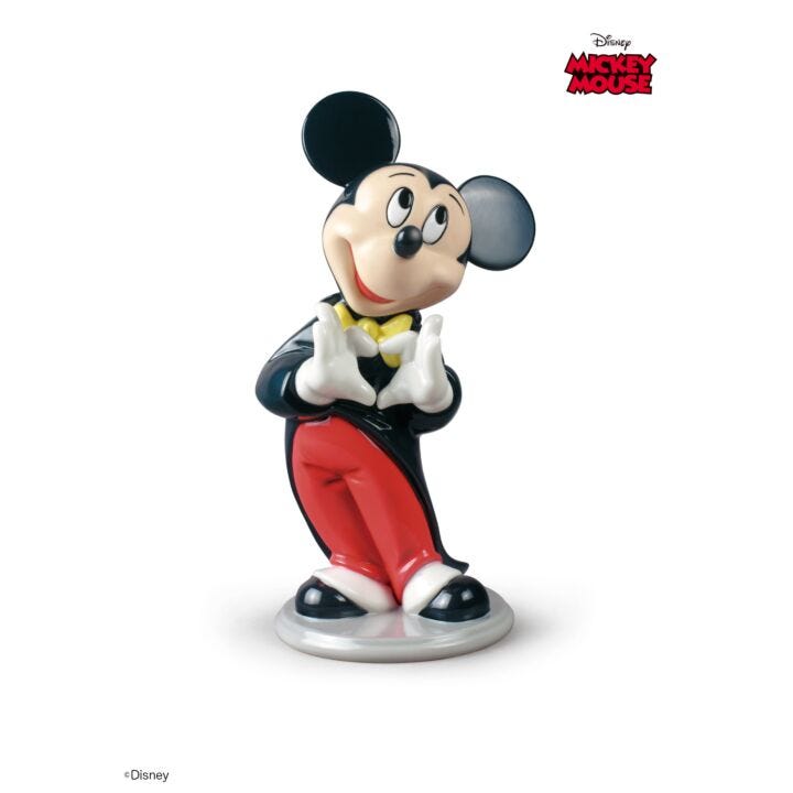 Mickey Mouse Figurine in Lladró