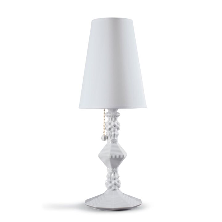 Belle de Nuit Table Lamp. White (UK) in Lladró