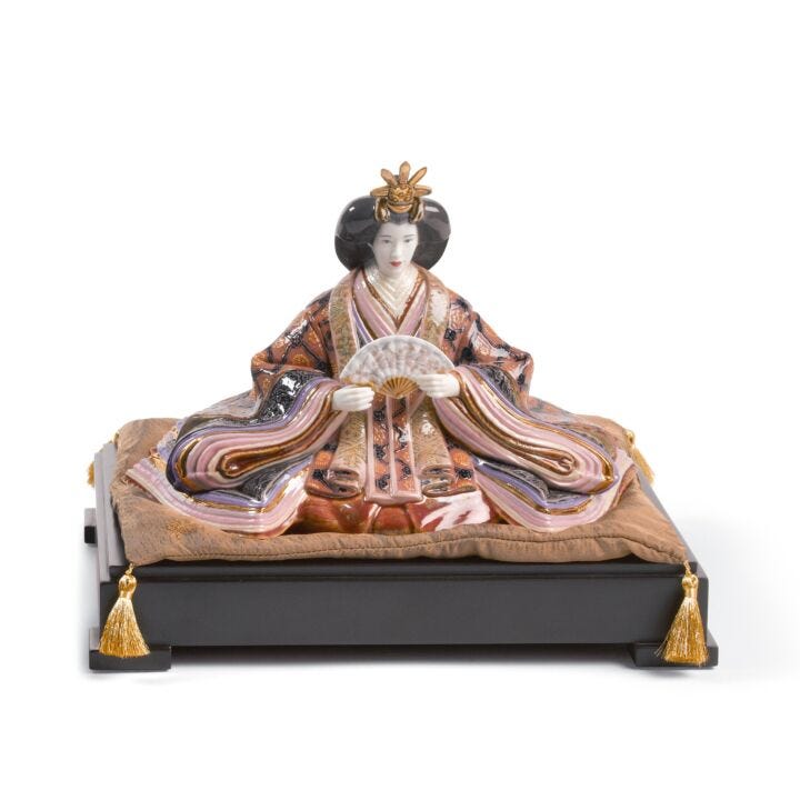 Hina Dolls - Empress Sculpture. Limited Edition in Lladró