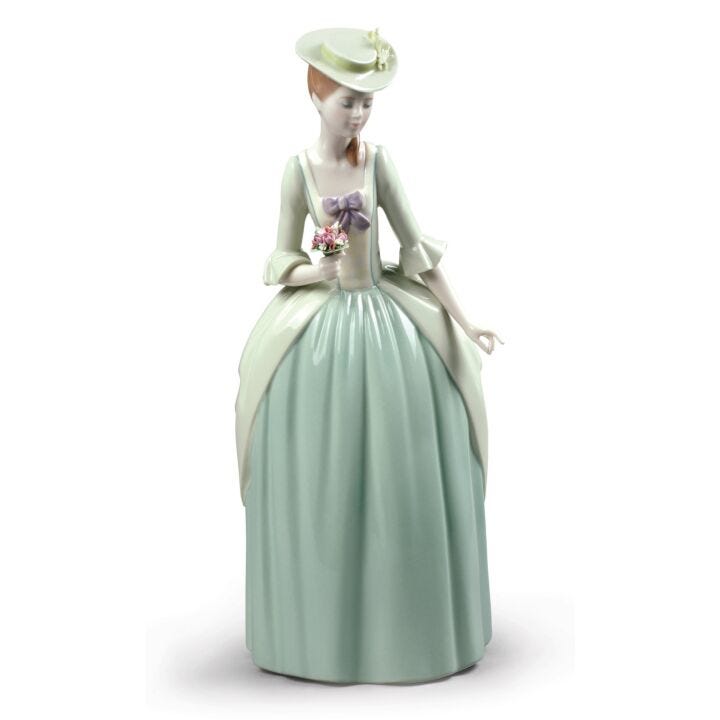 Floral Scent Woman Figurine in Lladró