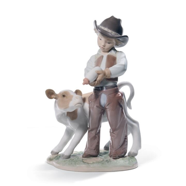 Cowboy Figurine in Lladró