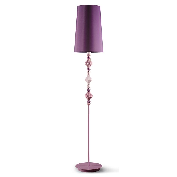 Belle de Nuit Floor Lamp II. Pink (CE) in Lladró