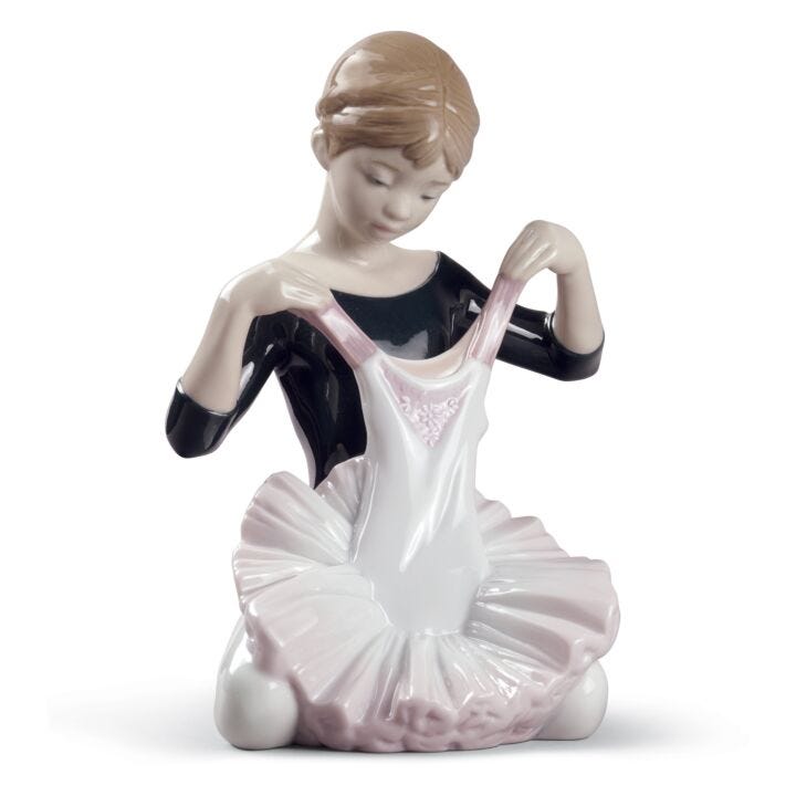 My Debut Dress Ballet Girl Figurine in Lladró