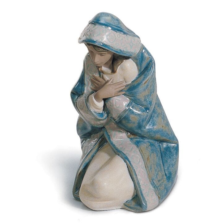 Figurina Natività Maria. Gres in Lladró