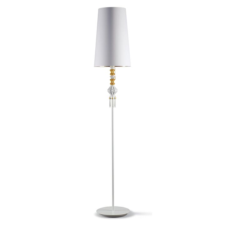 Belle de Nuit Floor Lamp I. Golden Luster (UK) in Lladró