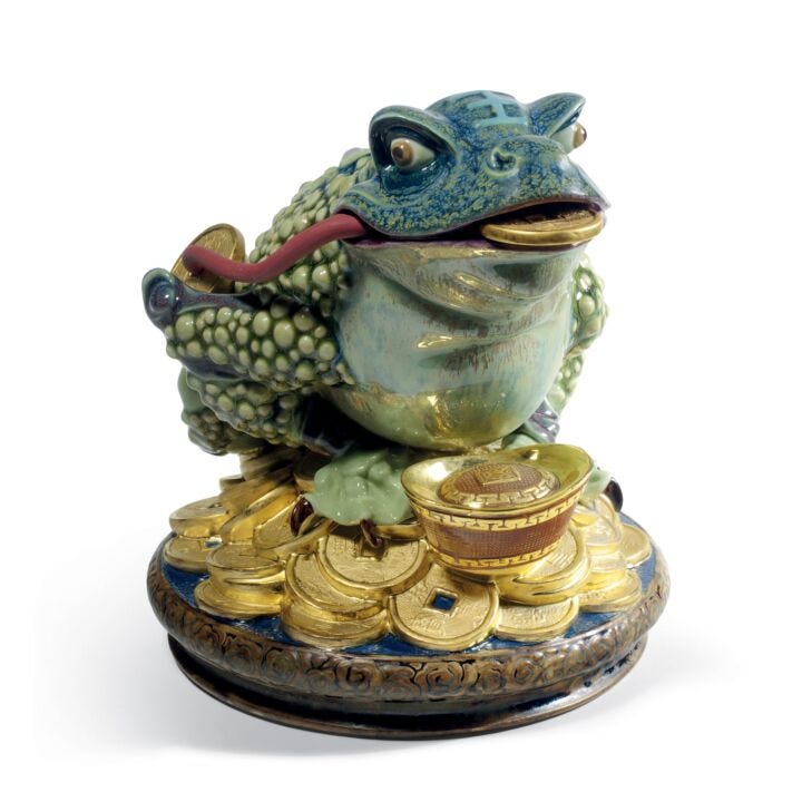 Hoptoad Figurine. Limited Edition in Lladró