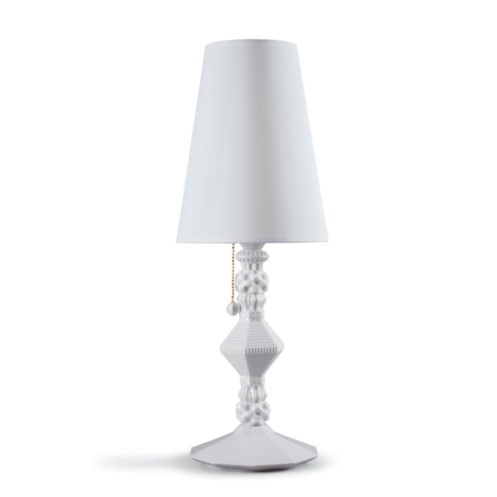Belle de Nuit Table Lamp. White (CE) in Lladró