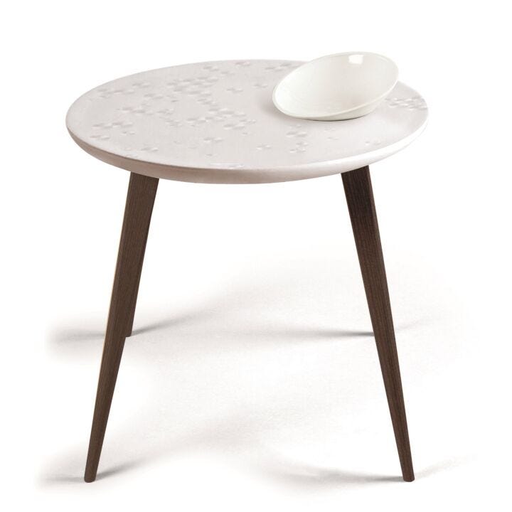 Frost Moment Table. With bowl. Wenge in Lladró
