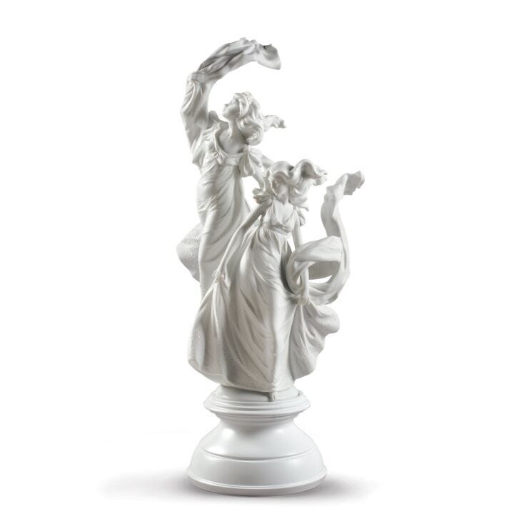 Figurina Donne Allegoria della libertà. Bianco in Lladró