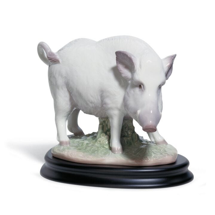 The Boar Figurine in Lladró