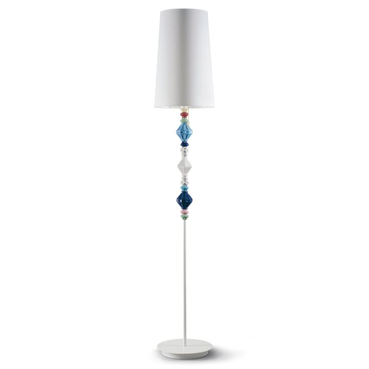 Belle de Nuit Floor Lamp II. Multicolor (CE) in Lladró