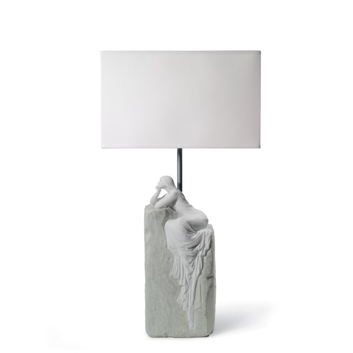 Meditating Woman II Table Lamp (CE) in Lladró