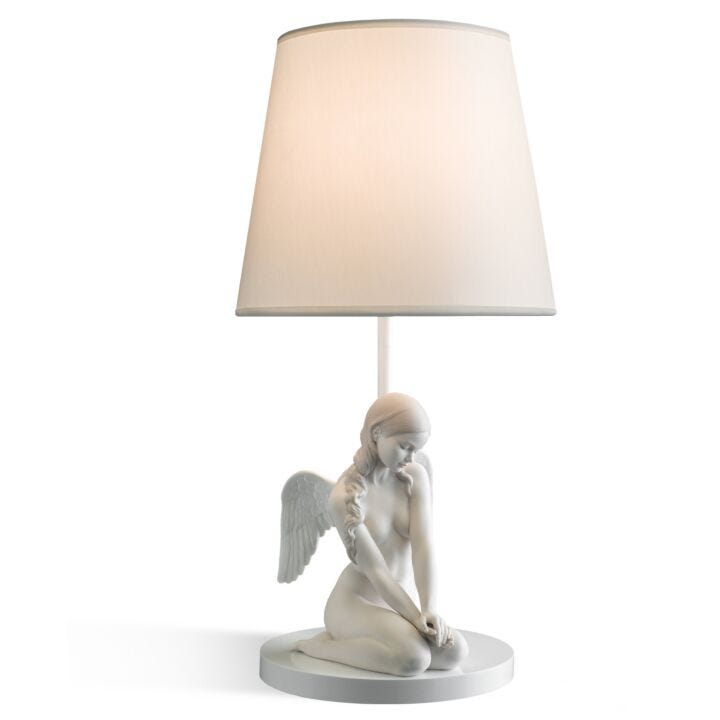 Beautiful Angel Table Lamp (US) in Lladró