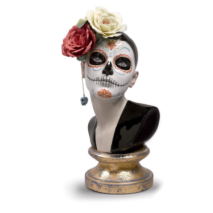 Beautiful Catrina Figurine. Limited Edition in Lladró