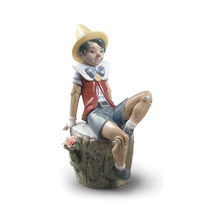 Pinocchio Figurine in Lladró