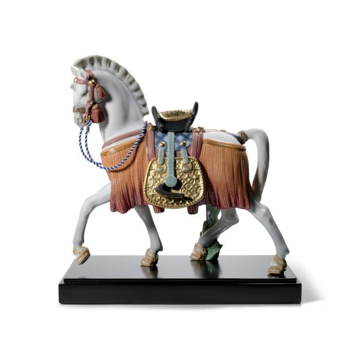 Scultura Il cavallo della Speranza. Edizione limitata in Lladró