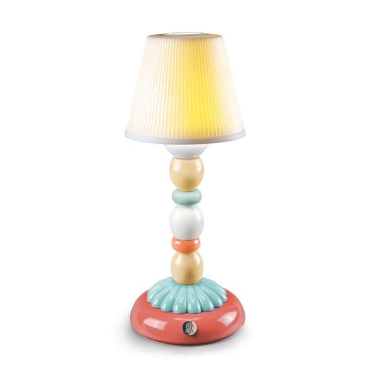 Palm Firefly Table Lamp. Pale Blue in Lladró