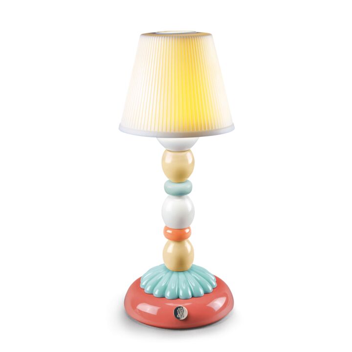 Palm Firefly Lamp (Pale Blue) in Lladró