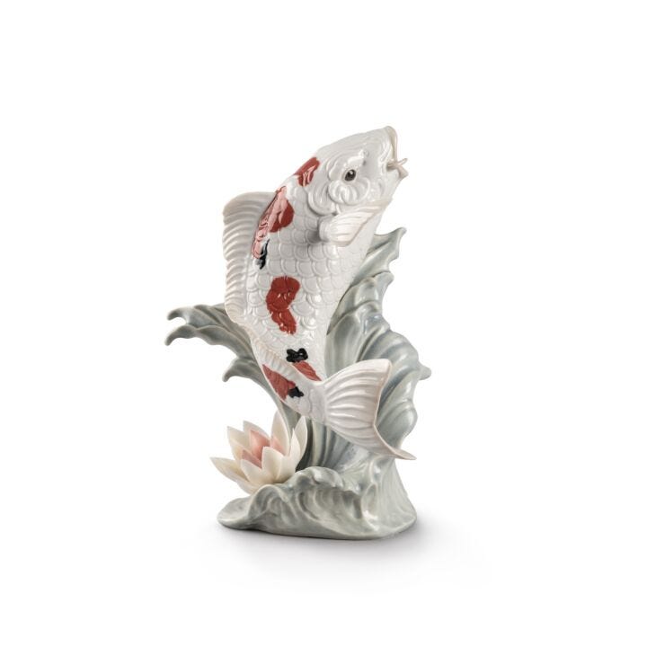 Koi Figurine in Lladró