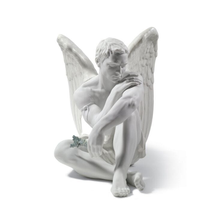 Figura Ángel protector en Lladró