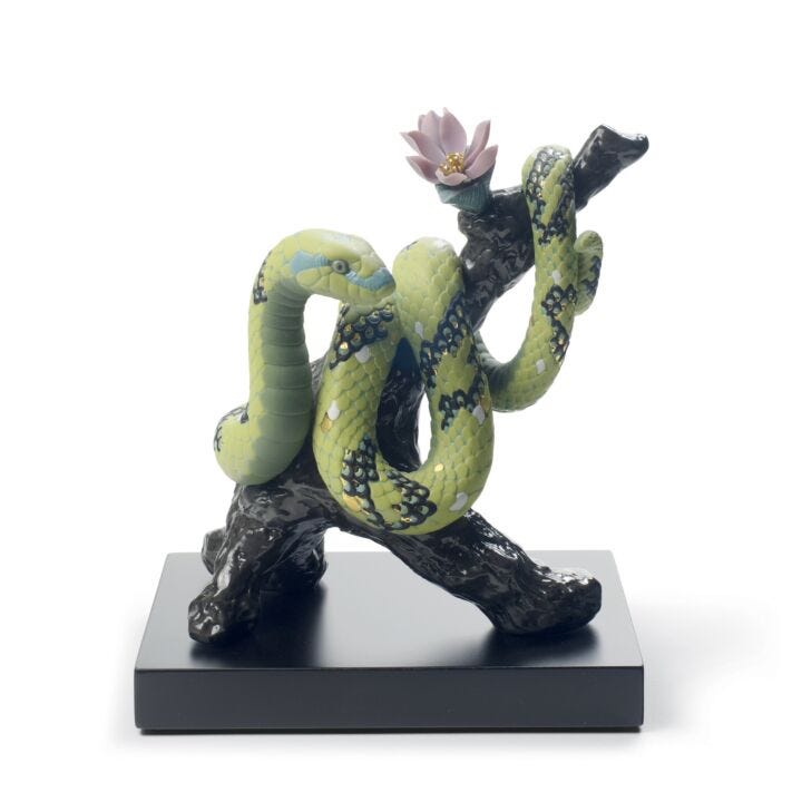 Scultura Il Serpente. Edizione limitata in Lladró