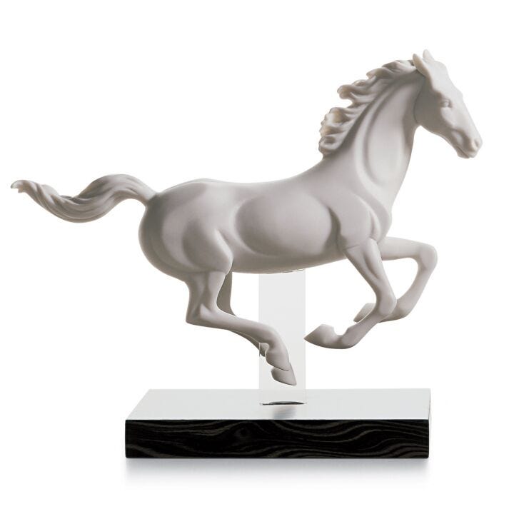 Figurina Cavallo Galoppo I in Lladró