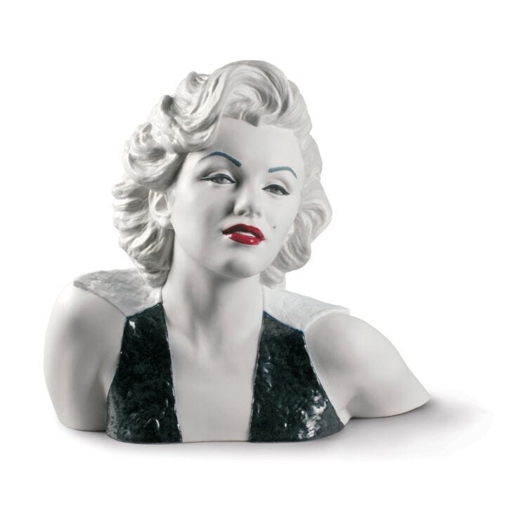 Busto Marilyn Monroe en Lladró