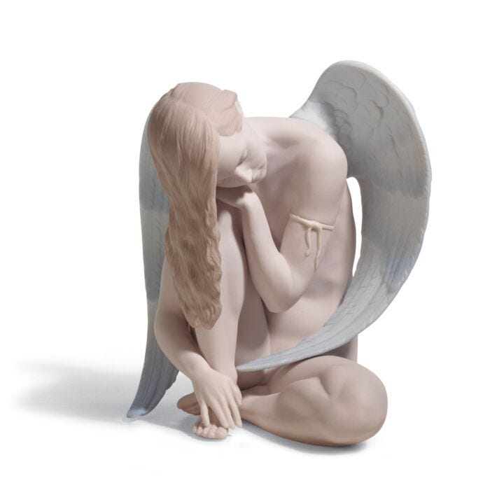 Wonderful Angel Figurine in Lladró