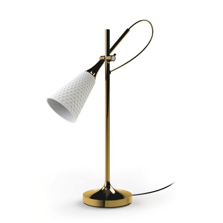 Jamz Reading Lamp. Gold (US) in Lladró