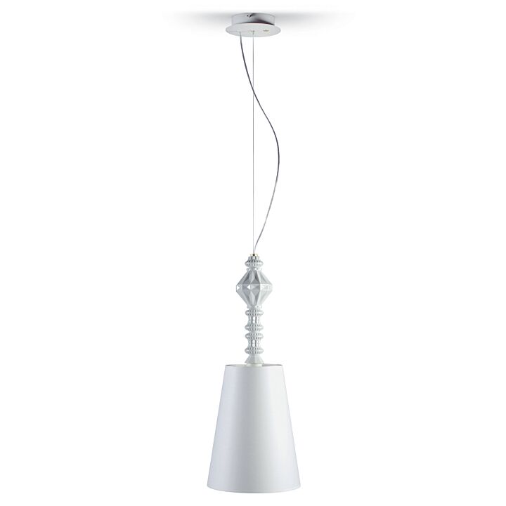 Belle de Nuit Ceiling Lamp I. White (US) in Lladró